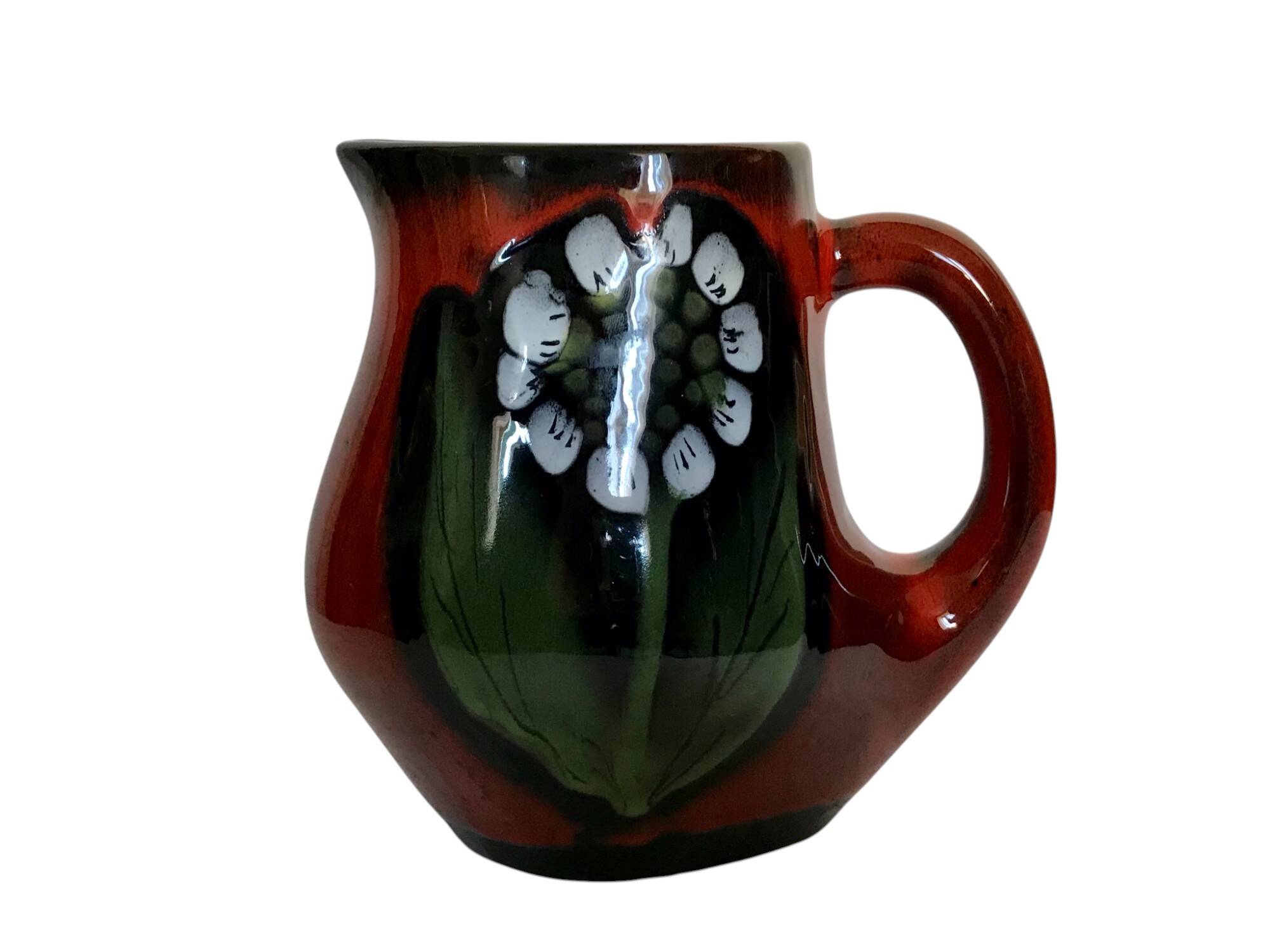 Vintage Bresse ceramic pitcher from the 1960s