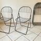 2 folding chairs Äland IKEA design Niels Gammelgaard vintage 90s