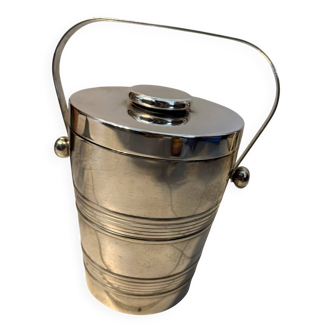 Silver-plated ice bucket