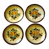 Vintage Boch La Louvière Corfou Collection Set of 4 Small Bowls