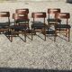 Set de 6 chaises scandinave en teck