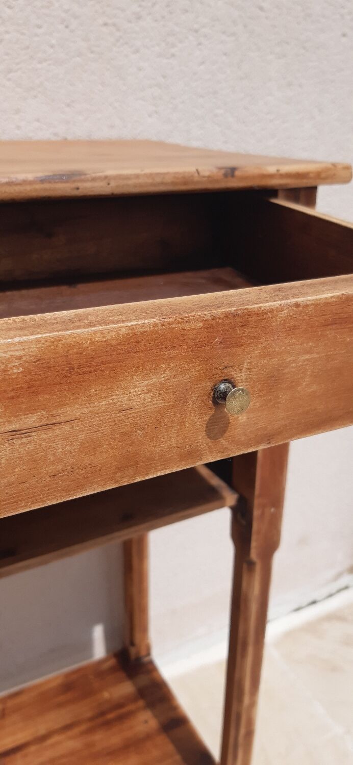 Antique bedside table