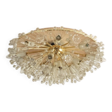 Austrian Flower Ceiling Lamp by Emil Stejnar for Rupert Nikoll, Vienna, Austria, 1950s