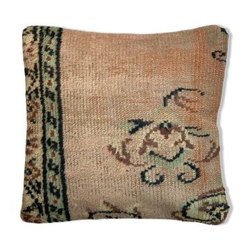 Housse de coussin de tapis turc vintage 45 x 45 cm