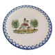 Vintage France Landscape Decor Plate