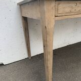 Lois XVI style desk in solid oak XX century