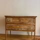 Commode polychrome et décorée de motifs d'origine italienne, XIXe siècle