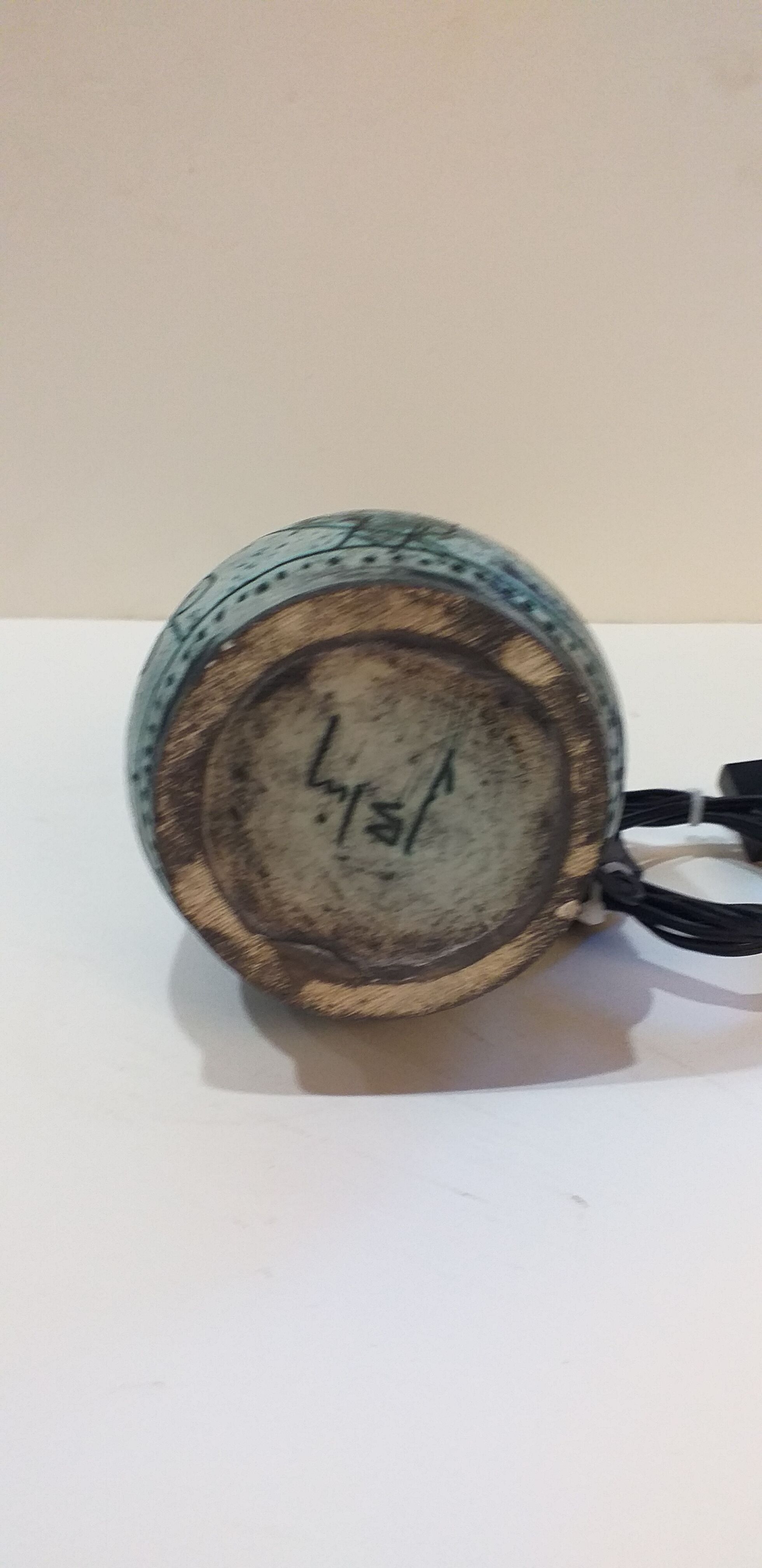 Lamp Jacques Blin ceramic