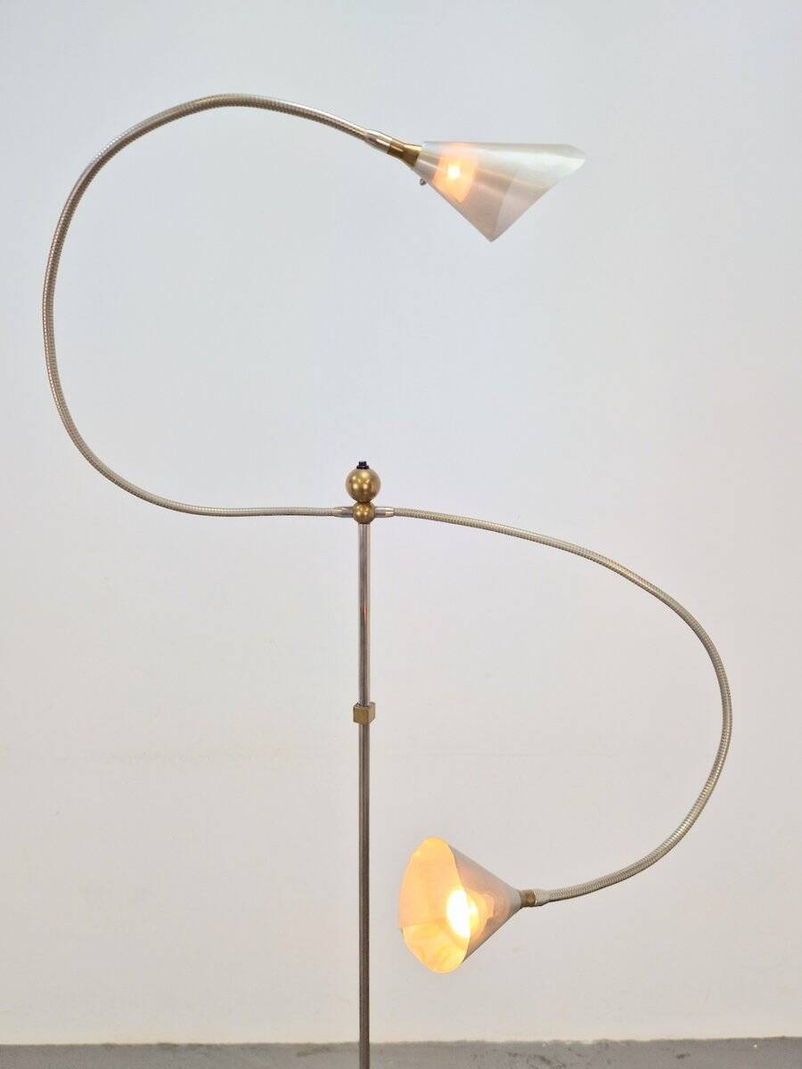 Modernist No Name Terra Floor Lamp from Catellani & Smith, 1980s