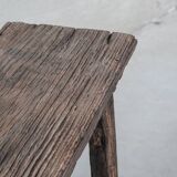 Primitive Wooden Belgium Bench
