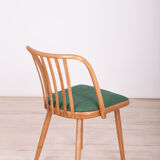 Green Dining Chairs by Antonín Šuman for Ton, 1960