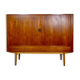 Danish MidCentury Teak Highboard by Arne Vodder 1960s