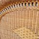 1-seater rattan headboard