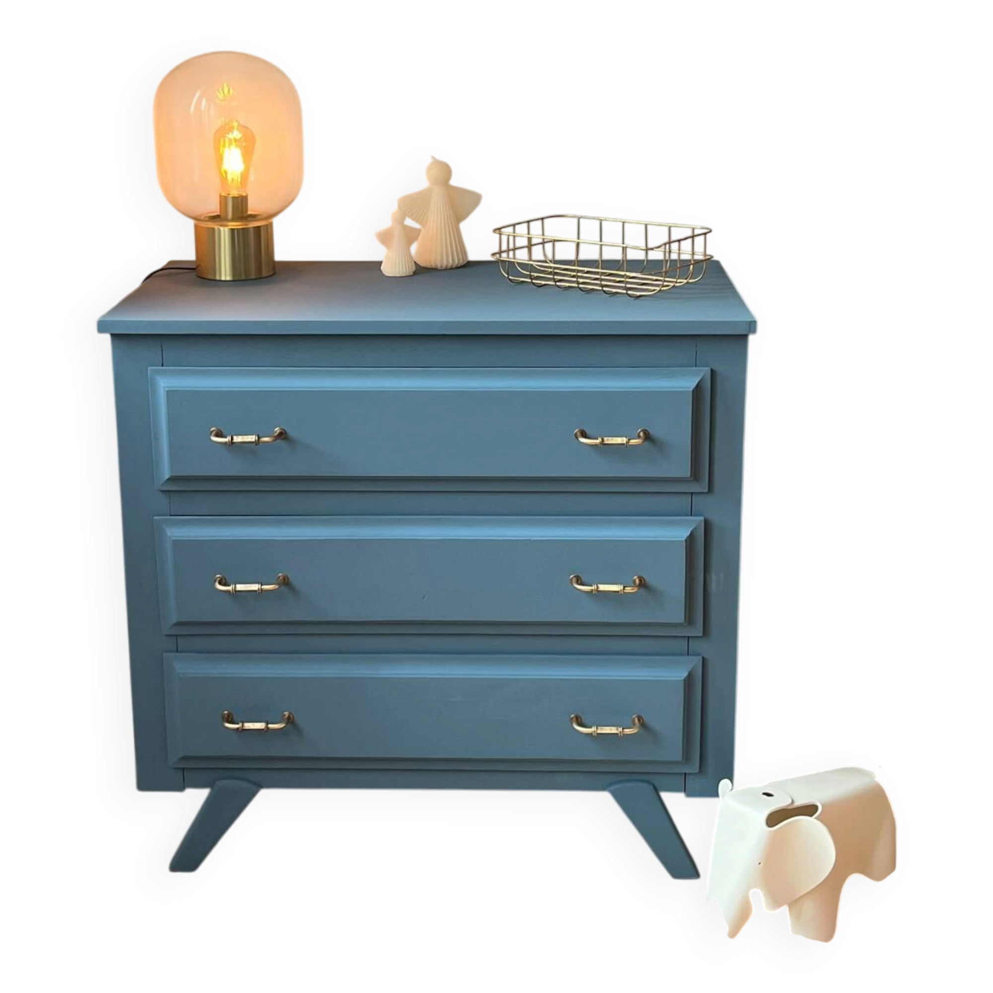 Renovated vintage chest of drawers