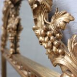 Antique gilded LXVI mirror