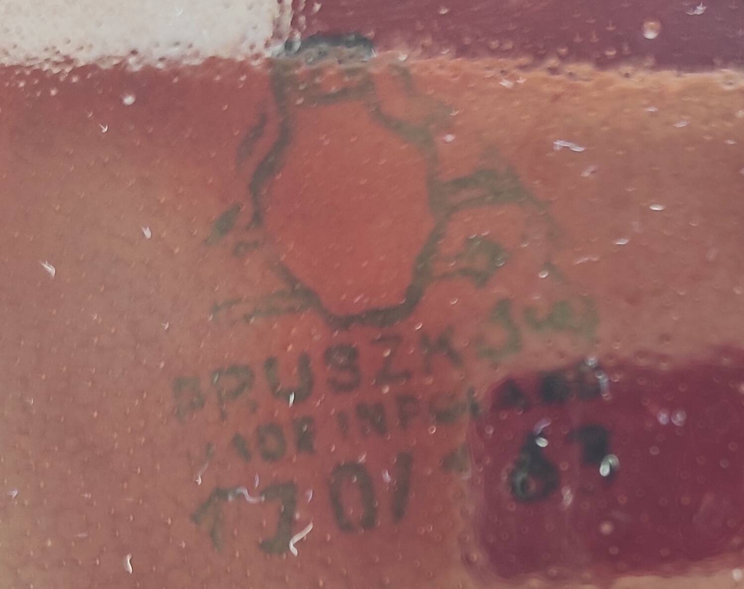 Brutalist large vase - Pruszków