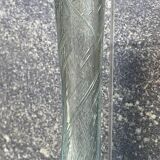 Vase soliflore en verre bullé