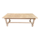 Table à manger de ferme rénovée 210cm du XXème
