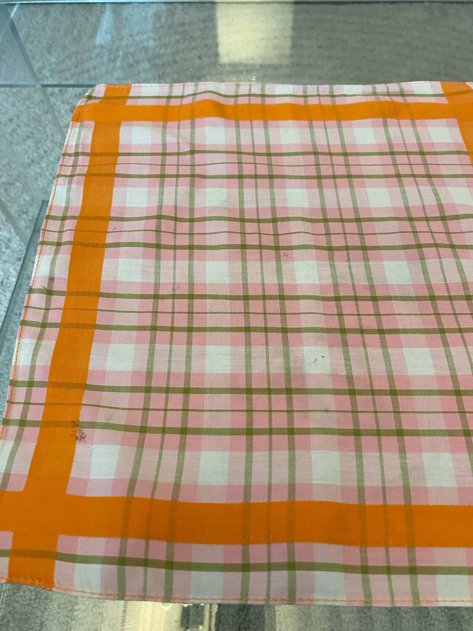 Large vintage pop handkerchief 70