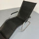 Fauteuil Lounge design Tecta par Mies Van Der Rohe réglable vintage
