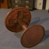 Scandinavian teak pedestal table, 1970s