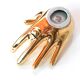 Empty golden pocket "hand" porcelain, 70s