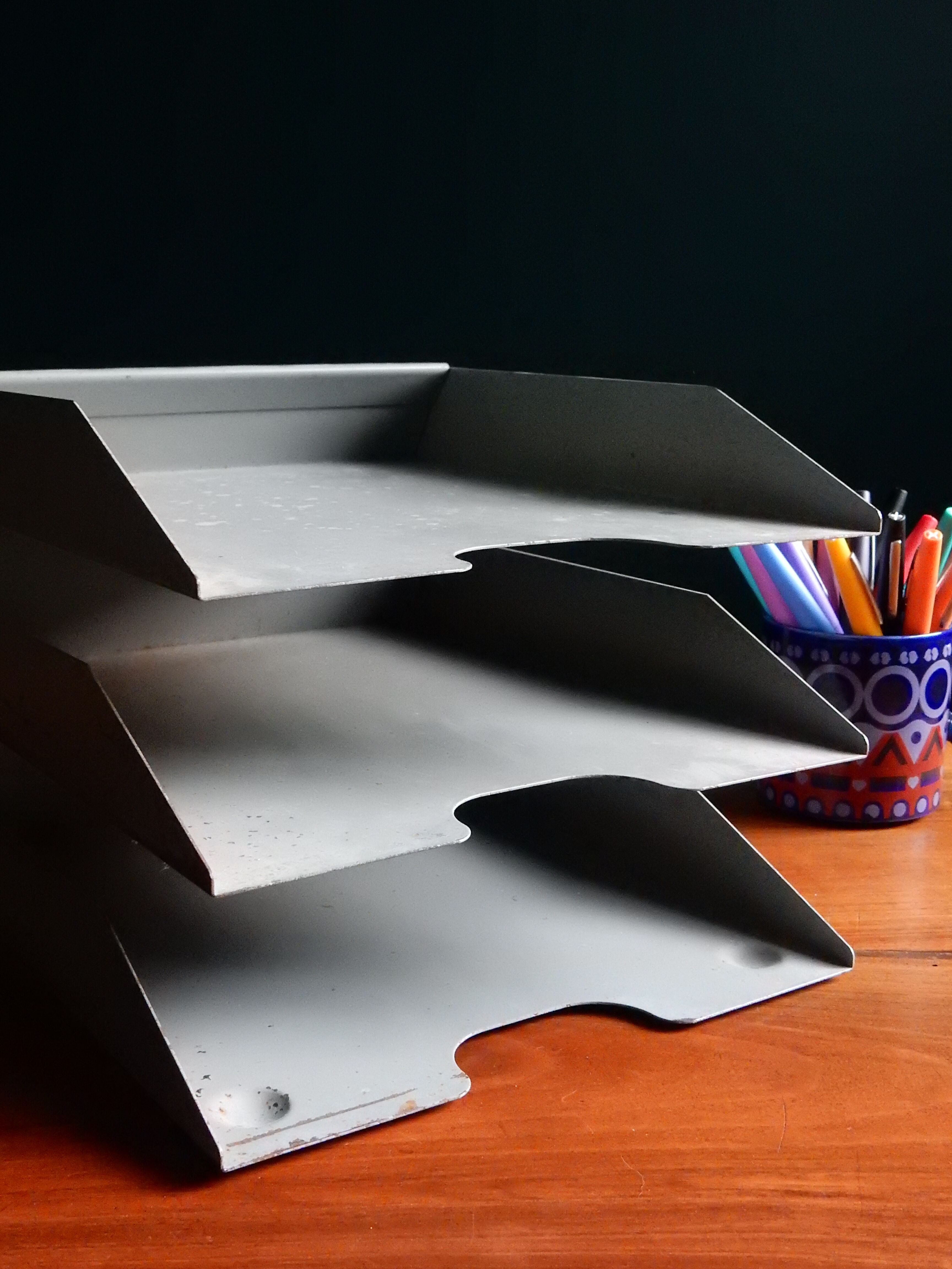 Columbia Metal Office Organizer