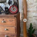Wooden airplane propeller