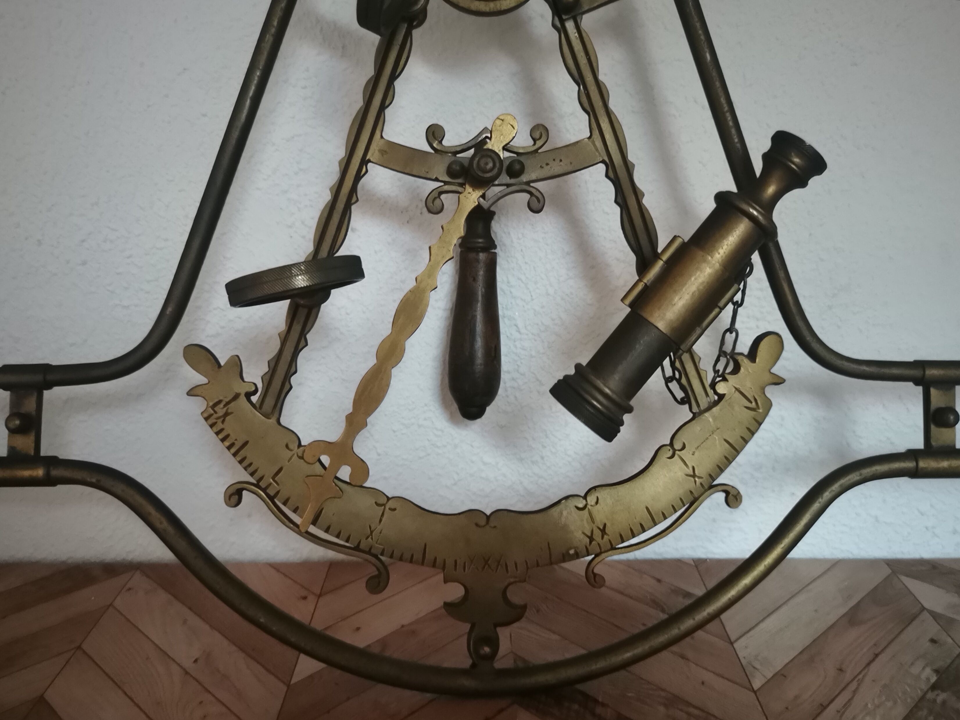 Brass billiard chandelier marine decoration