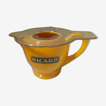 Vintage yellow pitcher brand ricard