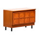 Buffet meuble à vinyles scandinave vintage 1960