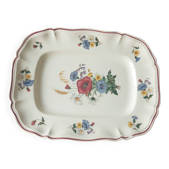 Agreste Sarreguemines rectangular dish 33 x 26