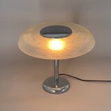 1930s Bauhaus Chrome Table Lamp, Czechoslovakia