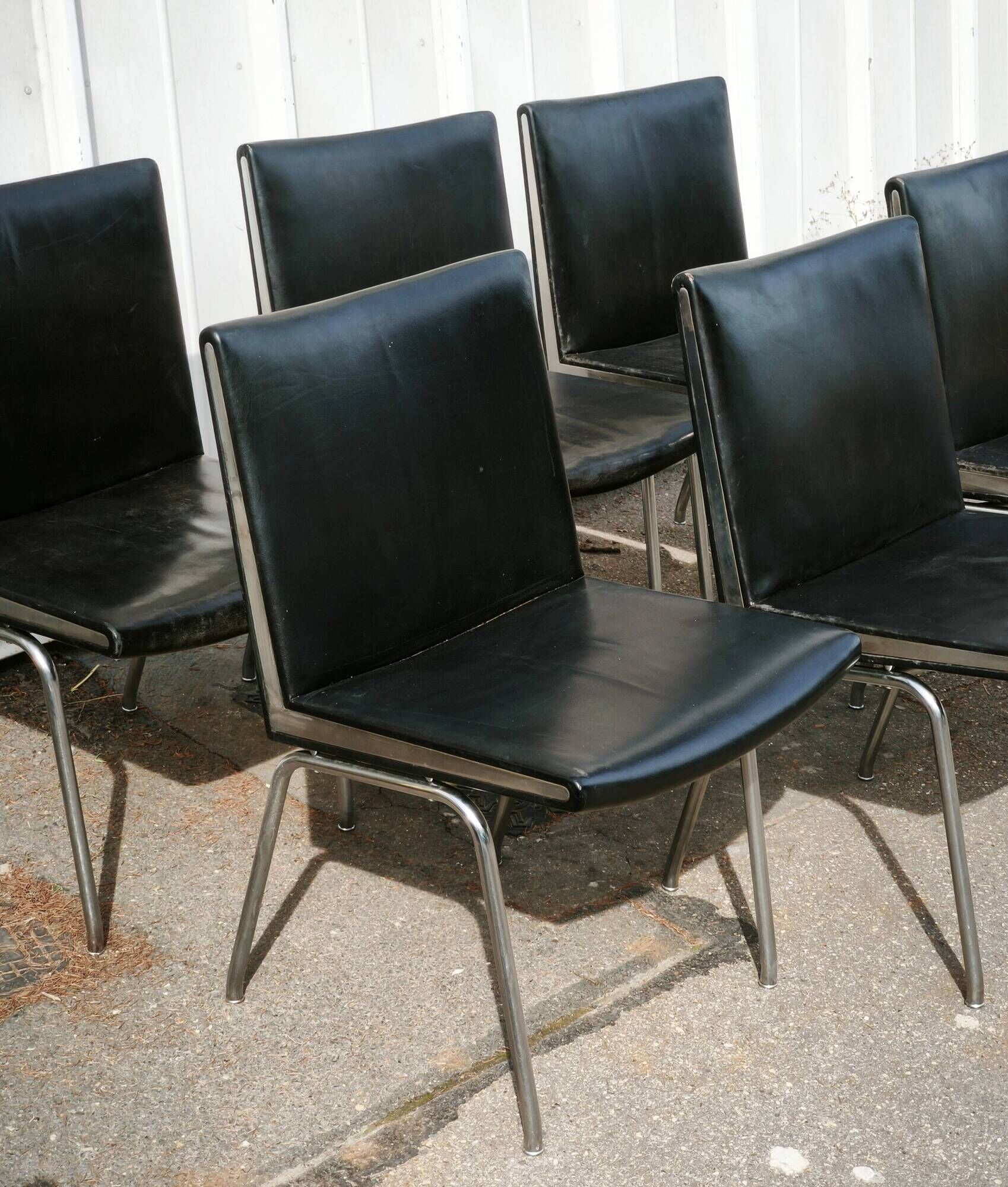 Set of 6 AP37 chairs, Danish