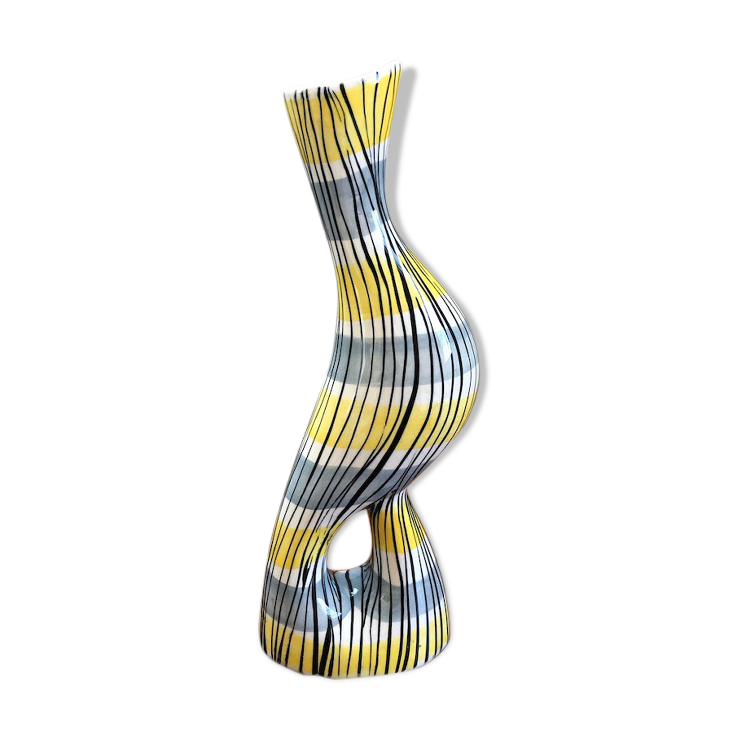 Tasca Italy polymorphic ceramics vase