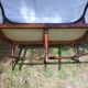 Old seat and 2 armchairs