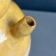 Ancient oil jar in glazed terracotta