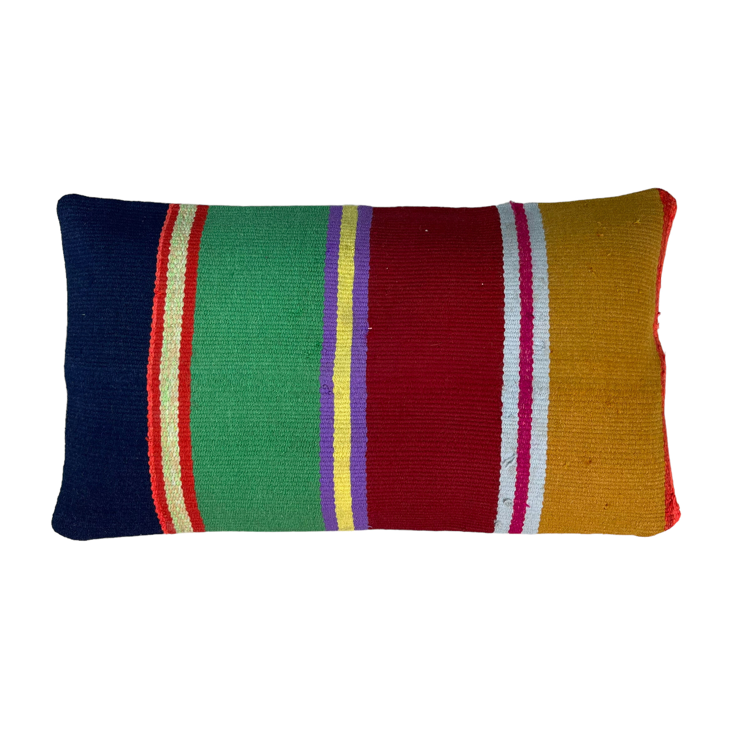 Vintage turkish kilim cushion cover 30x50cm