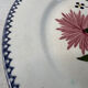 Set of three Charolles dinner plates
