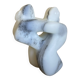 Marble statuette dated and signed F. Gelhausen "Embraced Nude"