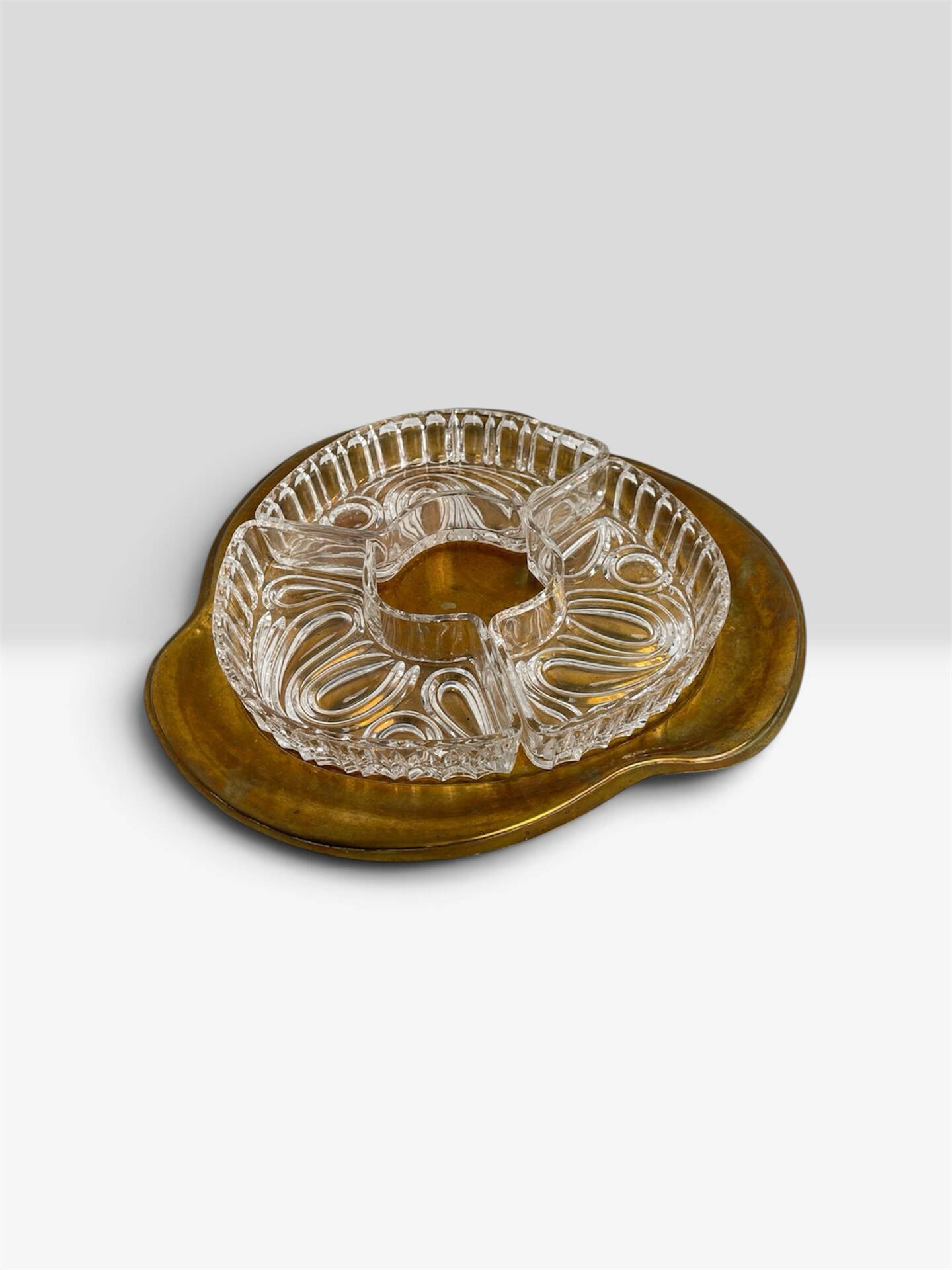 Art Deco aperitif serving platter