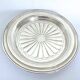 Christofle silver-plated wine bottle coasters