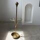 Vintage golden brass umbrella holder