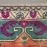 Vintage turkish oushak rug 150x87 cm carpet