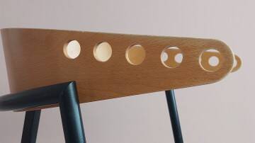 Postmodern arm chair 1980s