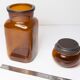 Pharmacy in smoked glass pot