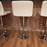 Set of three vintage bar stools