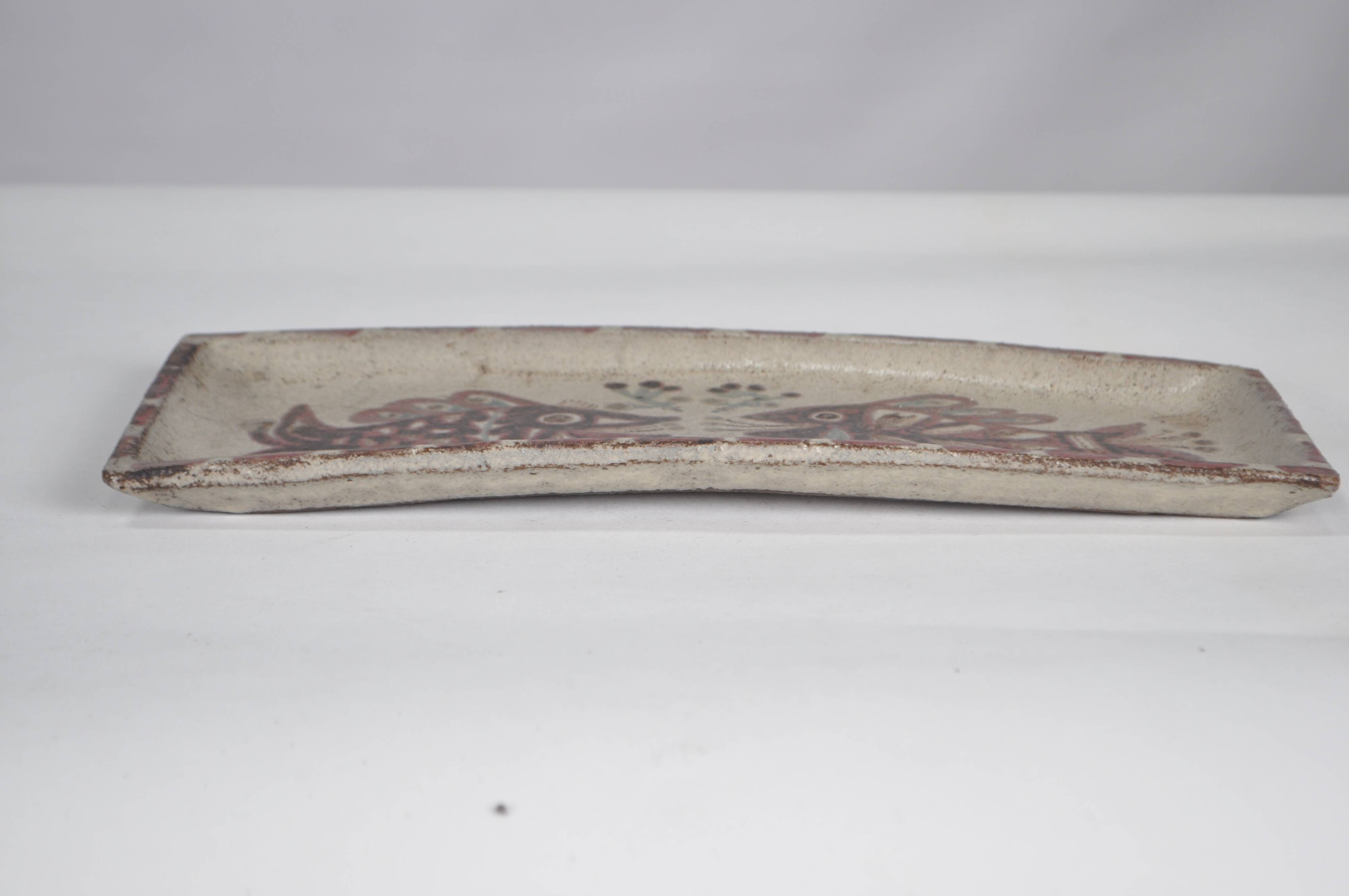 Plat long Gustave Reynaud Vallauris