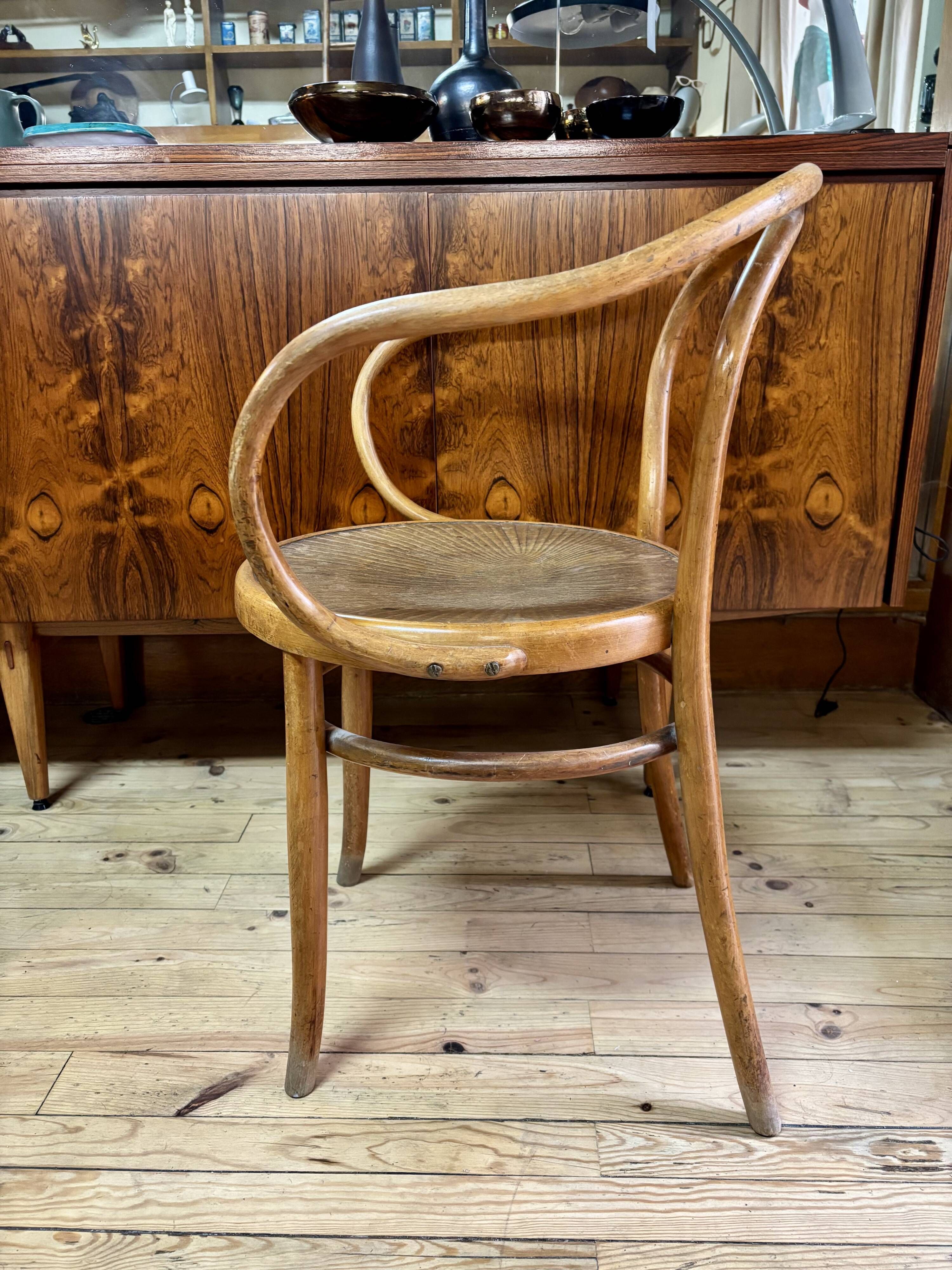 Fauteuil bois courbé Jacob & Josef Kohn 1900
