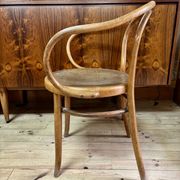 Curved wood armchair Jacob & Josef Kohn 1900